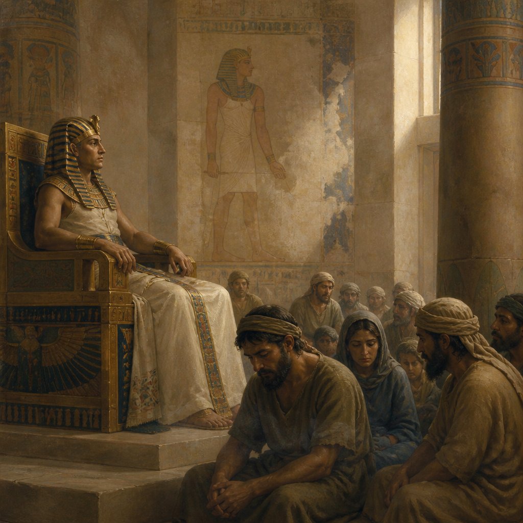 "Till another king arose, which knew not Joseph." - Acts 7:{verse.verse_number}