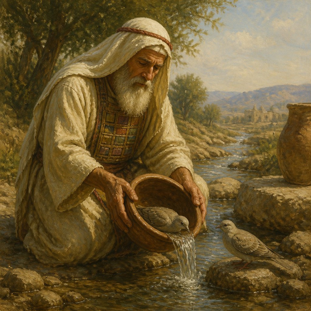 "And the priest shall command that one of the birds be killed in an earthen vessel over running water:" - Leviticus 14:{verse.verse_number}