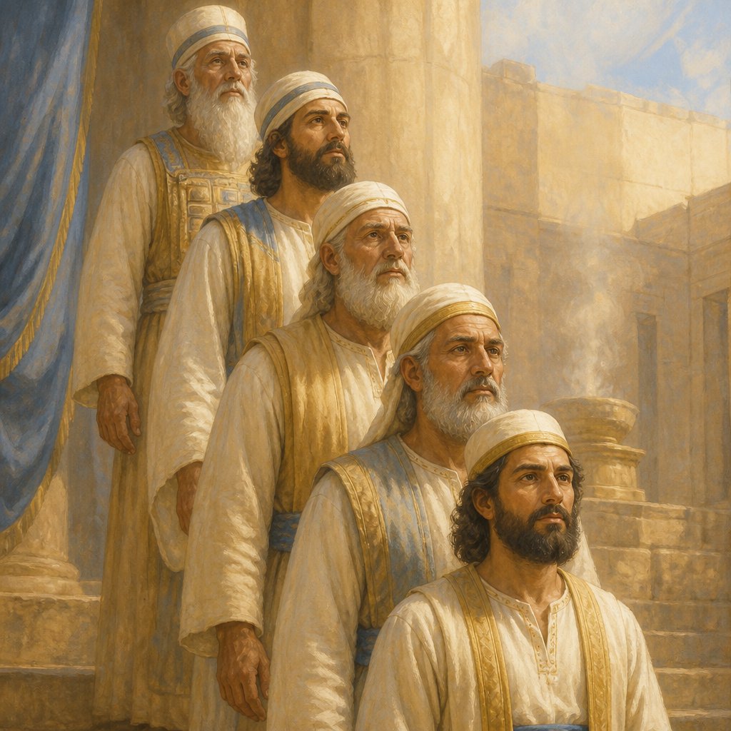 "The son of Abishua, the son of Phinehas, the son of Eleazar, the son of Aaron the chief priest:" - Ezra 7:5
