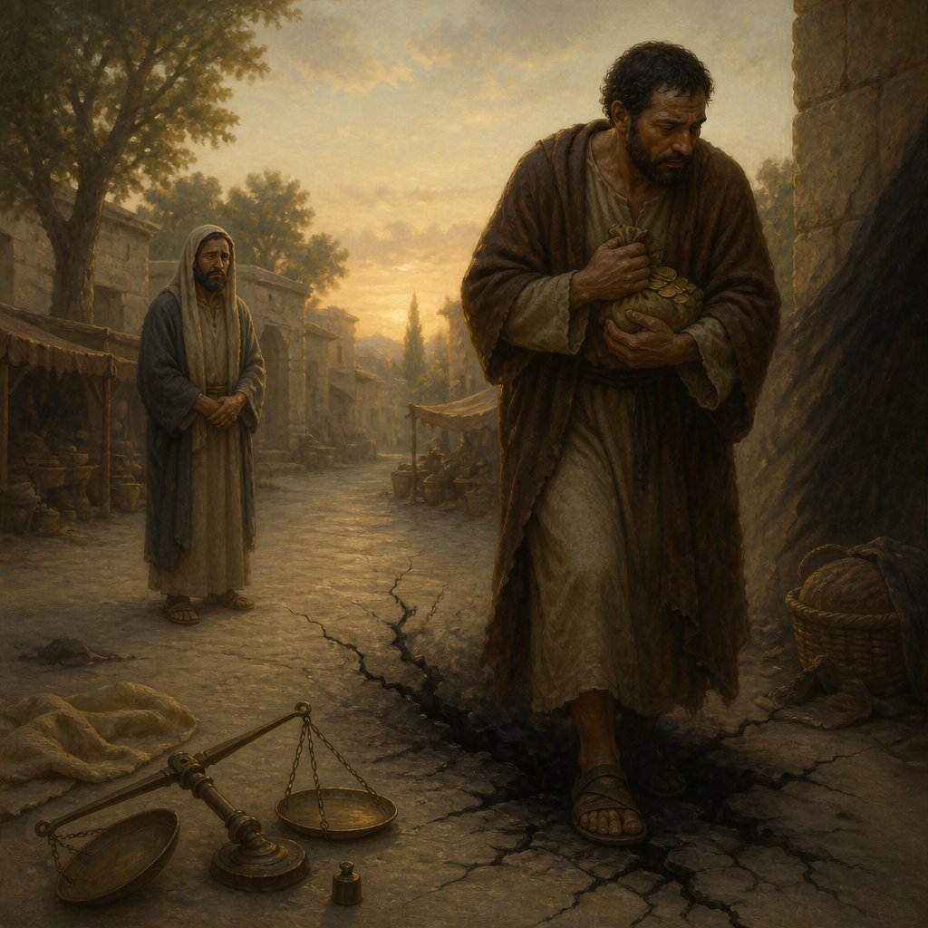 "The robbery of the wicked shall destroy them; because they refuse to do judgment." - Proverbs 21:7