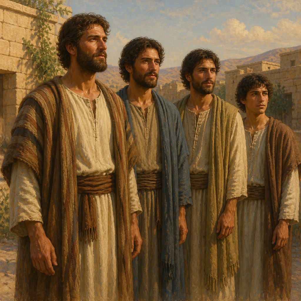 "And the sons of Hebron; Jeriah the first, Amariah the second, Jahaziel the third, Jekameam the fourth." - 1 Chronicles 24:{verse.verse_number}