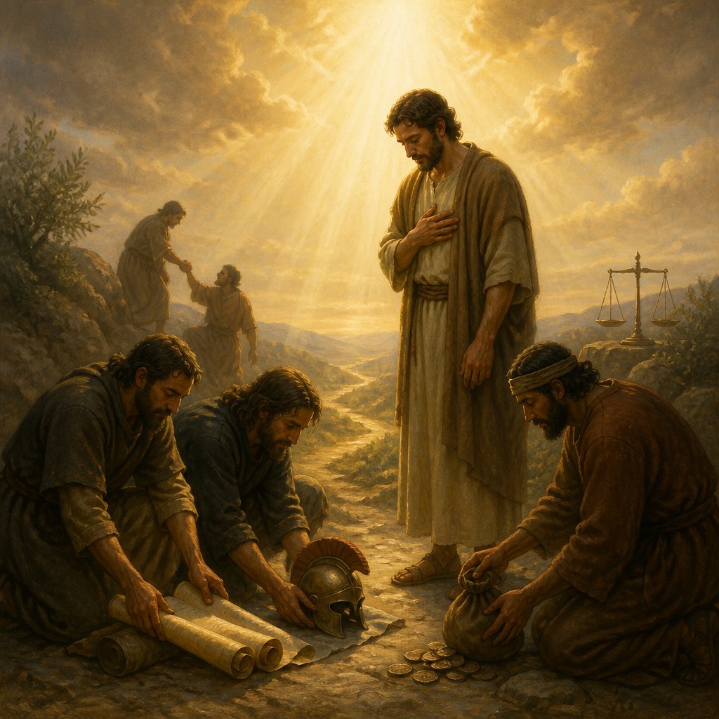 "23 Thus saith the Lord, Let not the wise man glory in his wisdom, neither let the mighty man glory in his might, let not the rich man glory in his riches:
24 But let him that glorieth glory in this, that he understandeth and knoweth me, that I am the Lord which exercise lovingkindness, judgment, and righteousness, in the earth: for in these things I delight, saith the Lord." - Jeremiah 9:23-24