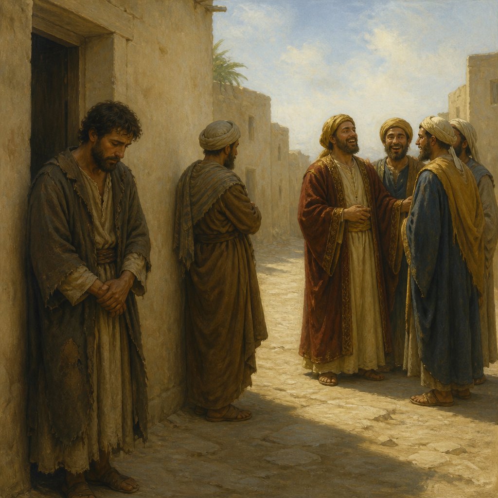 "The poor is hated even of his own neighbour: but the rich hath many friends." - Proverbs 14:20