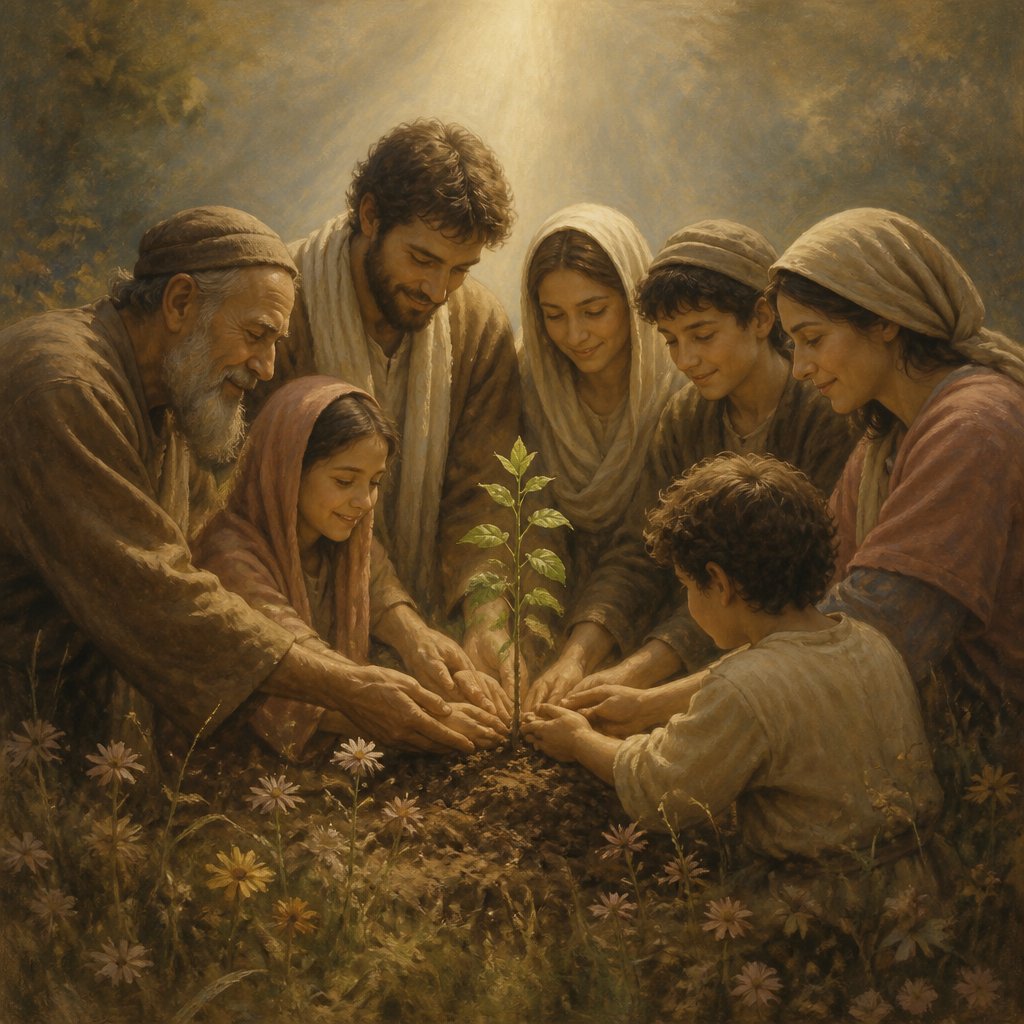 "Since you have purified your souls in obeying the truth through the Spirit in sincere love of the brethren, love one another fervently with a pure heart, having been born again, not of corruptible seed but incorruptible, through the word of God which lives and abides forever, because
“All flesh is as grass,
And all the glory of man as the flower of the grass.
The grass withers,
And its flower falls away,
But the word of the Lord endures forever.”
Now this is the word which by the gospel was preached to you." - 1 Peter 1:22-25