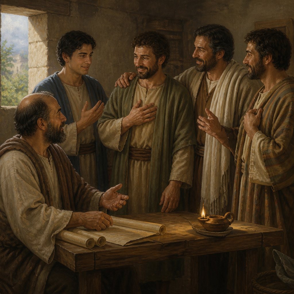 "Timotheus my workfellow, and Lucius, and Jason, and Sosipater, my kinsmen, salute you." - Romans 16:{verse.verse_number}