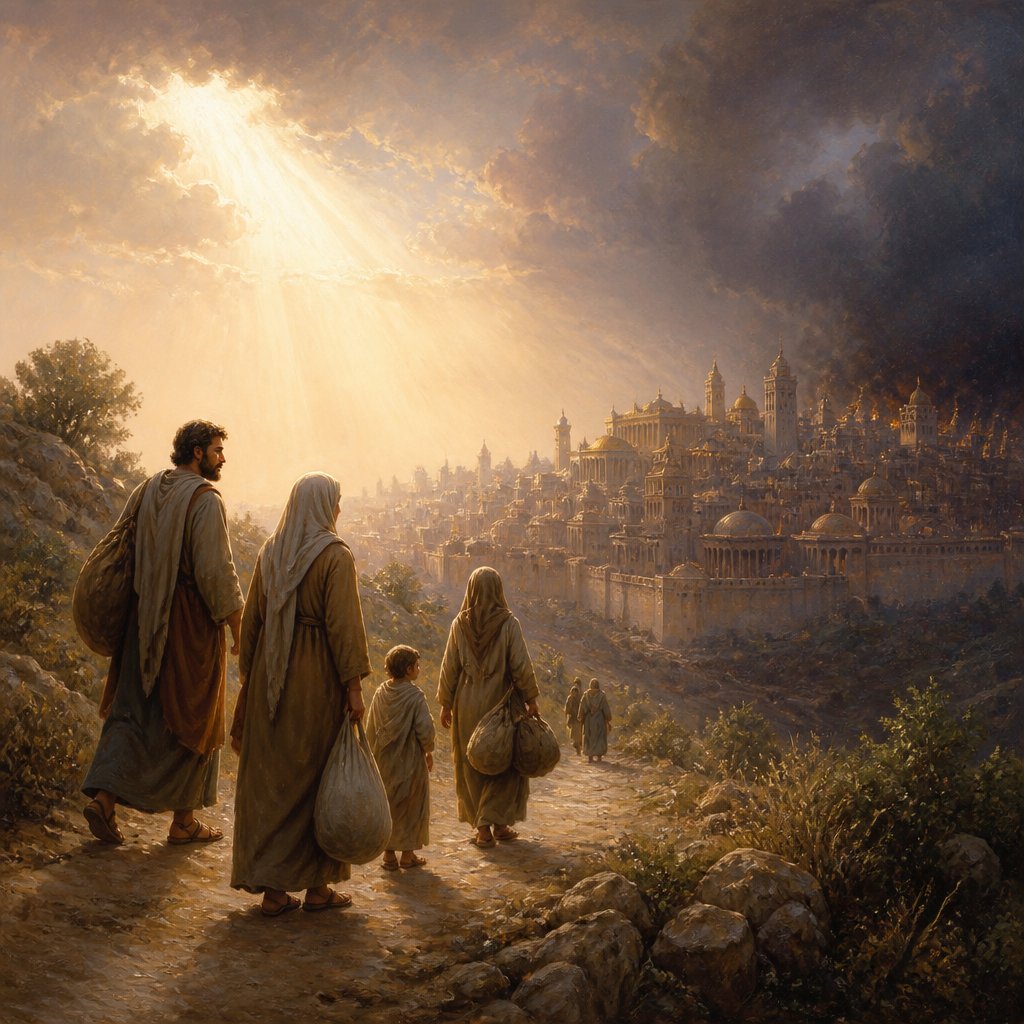 "And I heard another voice from heaven, saying, Come out of her, my people, that ye be not partakers of her sins, and that ye receive not of her plagues." - Revelation 18:4
