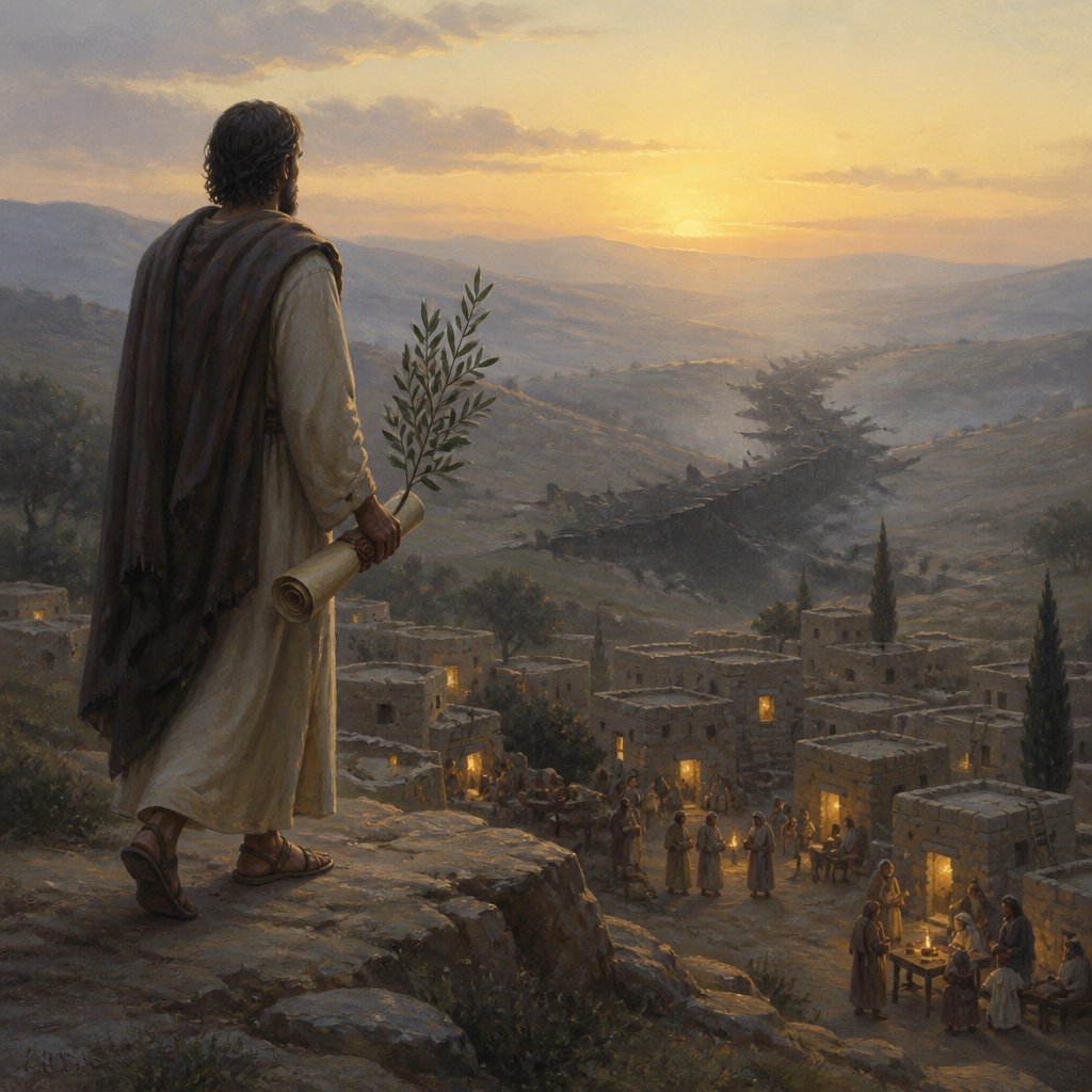 "Behold upon the mountains the feet of him that bringeth good tidings, that publisheth peace! O Judah, keep thy solemn feasts, perform thy vows: for the wicked shall no more pass through thee; he is utterly cut off." - Nahum 1:{verse.verse_number}