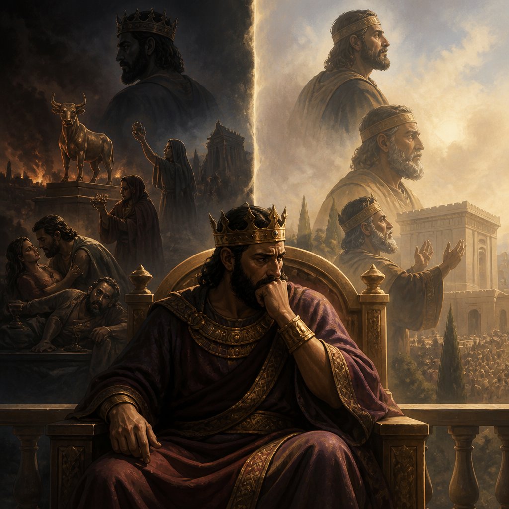 2 Kings 17:2 - "And he did that which was evil in the sight of the LORD, but not as the kings of Israel that were before him."