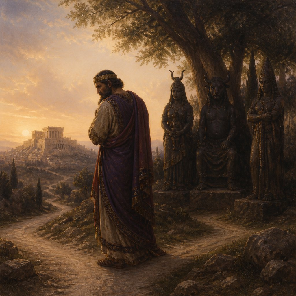 "Because that they have forsaken me, and have worshipped Ashtoreth the goddess of the Zidonians, Chemosh the god of the Moabites, and Milcom the god of the children of Ammon, and have not walked in my ways, to do that which is right in mine eyes, and to keep my statutes and my judgments, as did David his father." - 1 Kings 11:33
