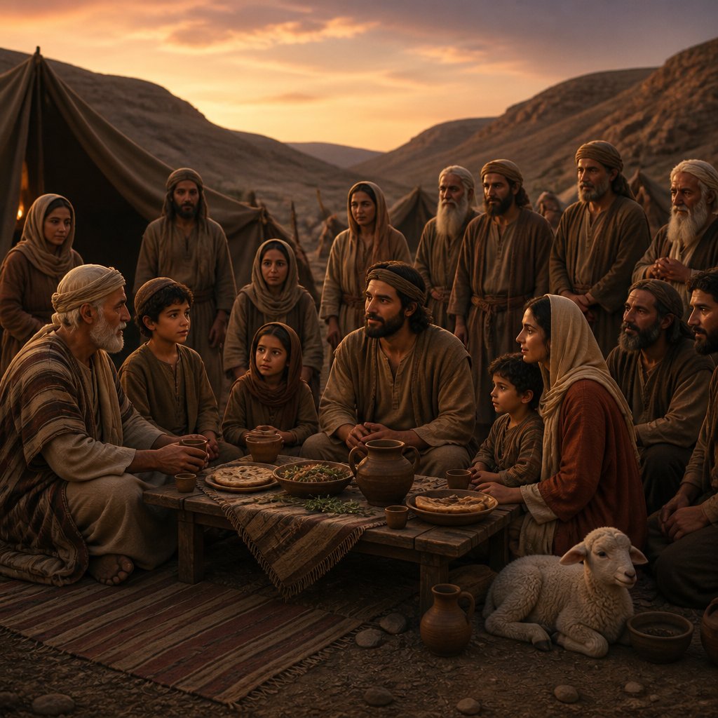 "All the congregation of Israel shall keep it." - Exodus 12:{verse.verse_number}