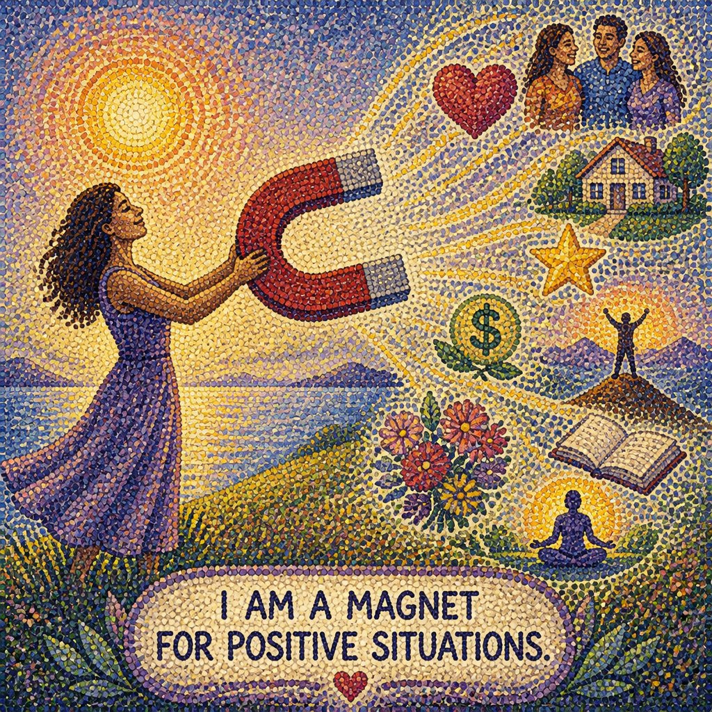 I am a magnet for positive situations.