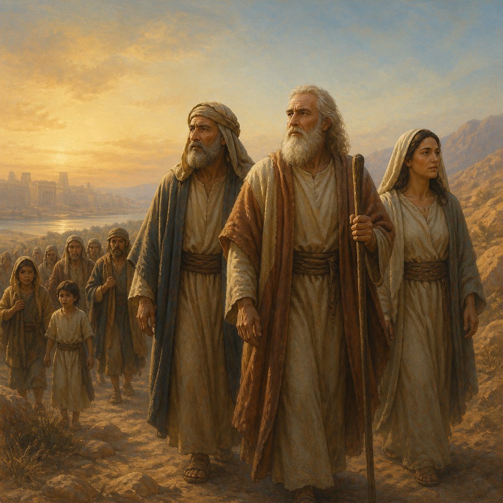 "For I brought thee up out of the land of Egypt, and redeemed thee out of the house of servants; and I sent before thee Moses, Aaron, and Miriam." - Micah 6:{verse.verse_number}
