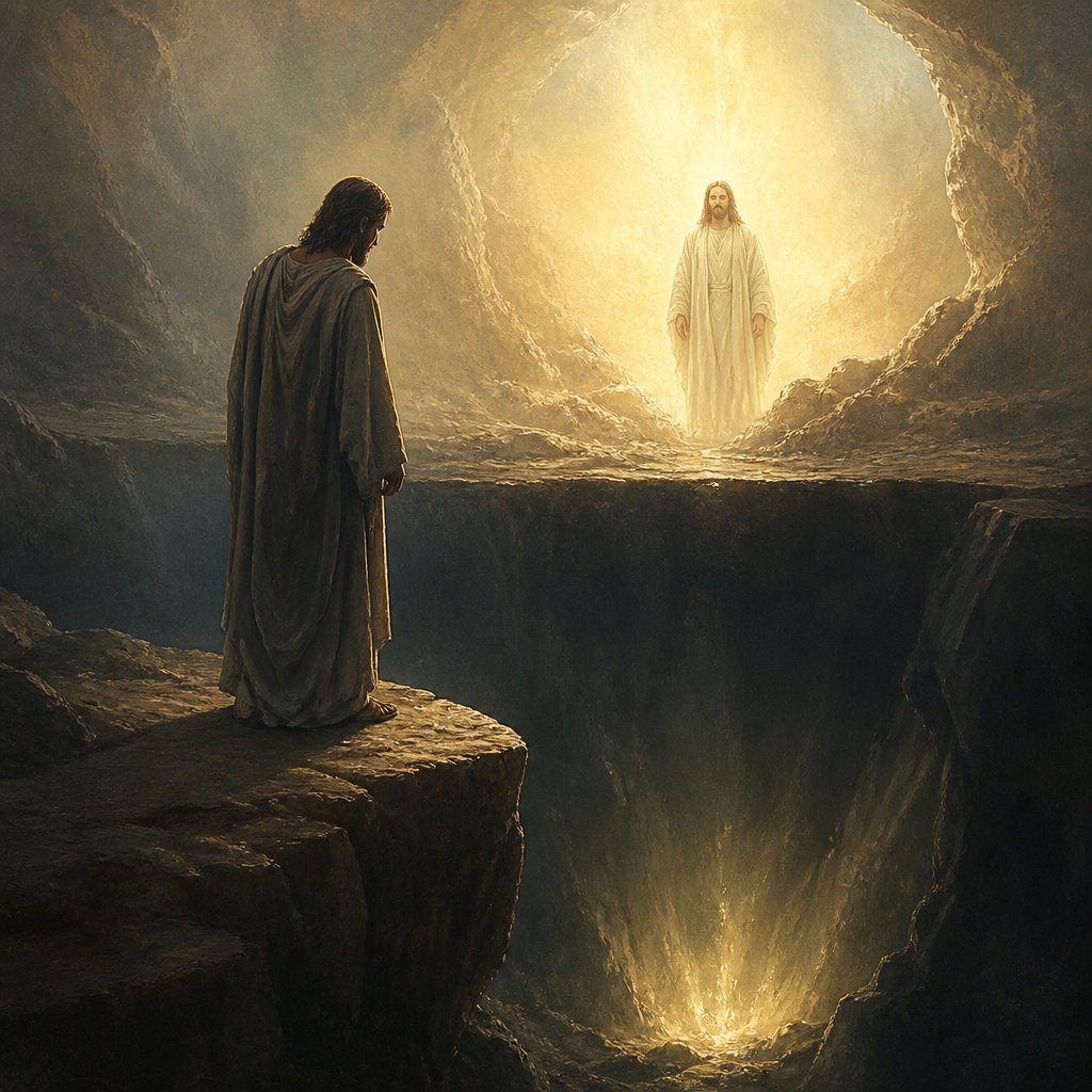 "Or, Who shall descend into the deep? (that is, to bring up Christ again from the dead.)" - Romans 10:7