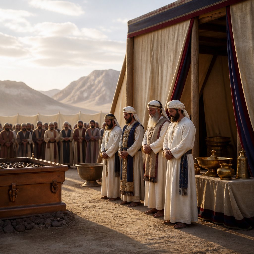 "Seemeth it but a small thing unto you, that the God of Israel hath separated you from the congregation of Israel, to bring you near to himself to do the service of the tabernacle of the LORD, and to stand before the congregation to minister unto them?" - Numbers 16:{verse.verse_number}