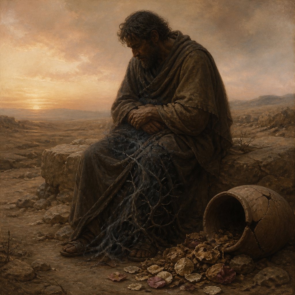 "They conceive mischief, and bring forth vanity, and their belly prepareth deceit." - Job 15:{verse.verse_number}