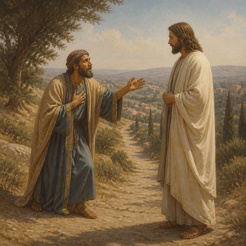 "The nobleman saith unto him, Sir, come down ere my child die." - John 4:49