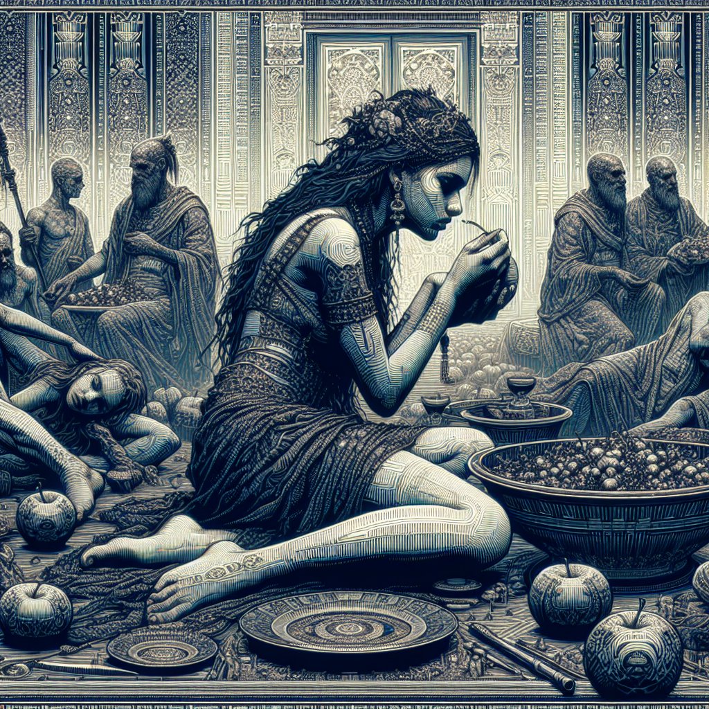 Ezekiel 23:5 - "And Aholah played the harlot when she was mine; and she doted on her lovers, on the Assyrians her neighbours,"