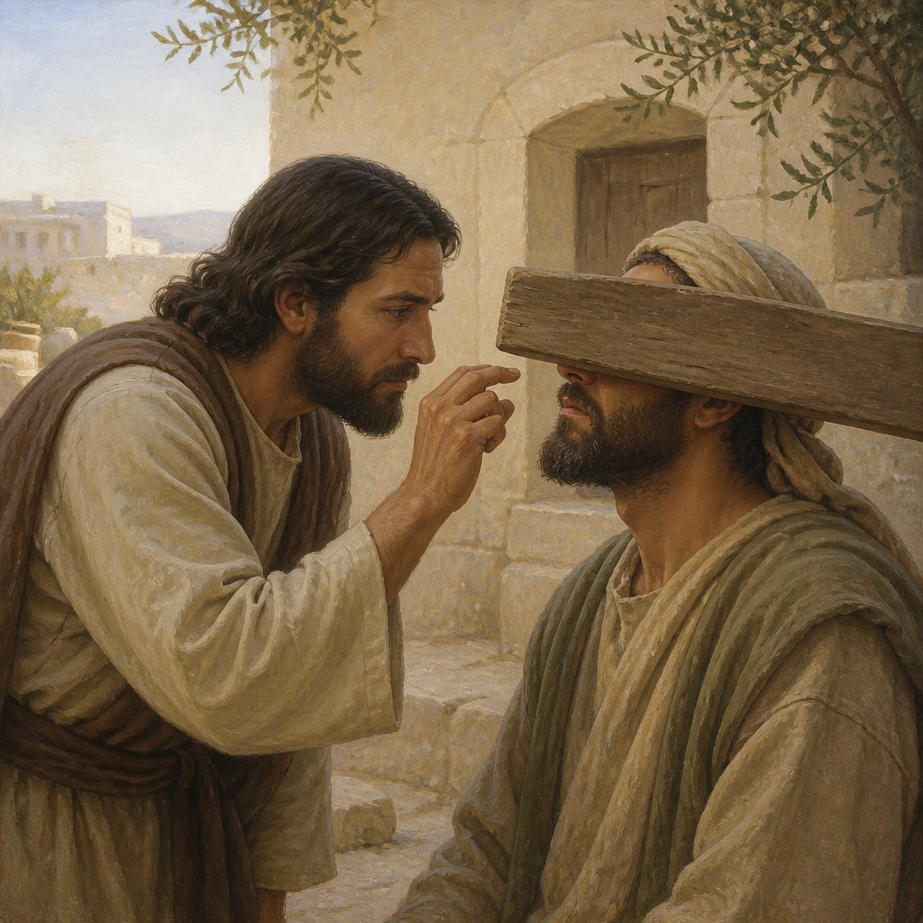 "And why beholdest thou the mote that is in thy brother's eye, but perceivest not the beam that is in thine own eye?" - Luke 6:{verse.verse_number}