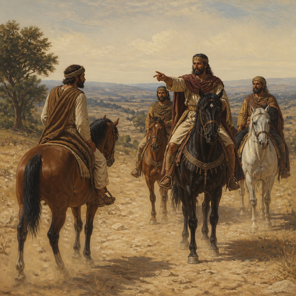 "Then he sent out a second on horseback, which came to them, and said, Thus saith the king, Is it peace? And Jehu answered, What hast thou to do with peace? turn thee behind me." - 2 Kings 9:19