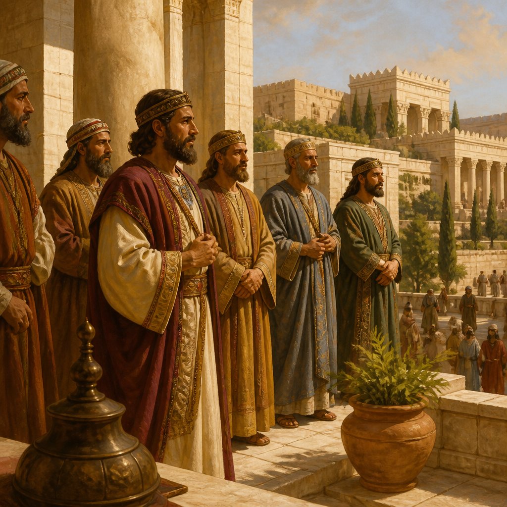 "And these were the chief of king Solomon's officers, even two hundred and fifty, that bare rule over the people." - 2 Chronicles 8:{verse.verse_number}