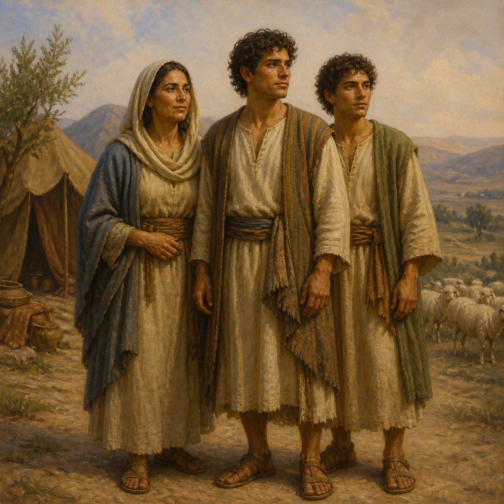 "And the sons of Bilhah, Rachel's handmaid; Dan, and Naphtali:" - Genesis 35:25