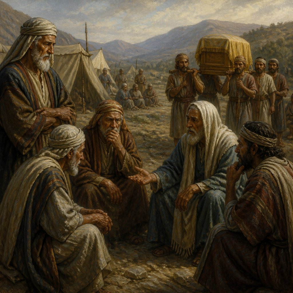 "And when the people were come into the camp, the elders of Israel said, Wherefore hath the LORD smitten us to day before the Philistines? Let us fetch the ark of the covenant of the LORD out of Shiloh unto us, that, when it cometh among us, it may save us out of the hand of our enemies." - 1 Samuel 4:3