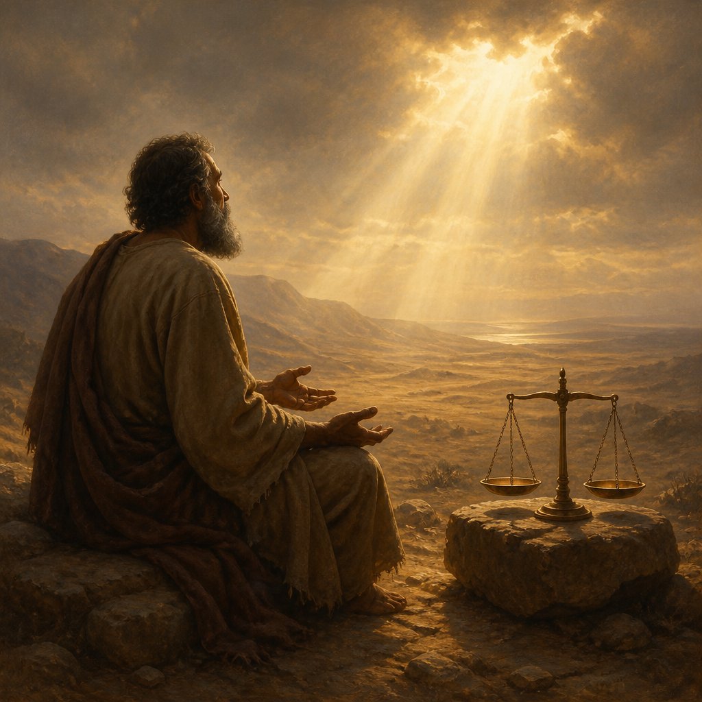 "Should it be according to thy mind? he will recompense it, whether thou refuse, or whether thou choose; and not I: therefore speak what thou knowest." - Job 34:{verse.verse_number}
