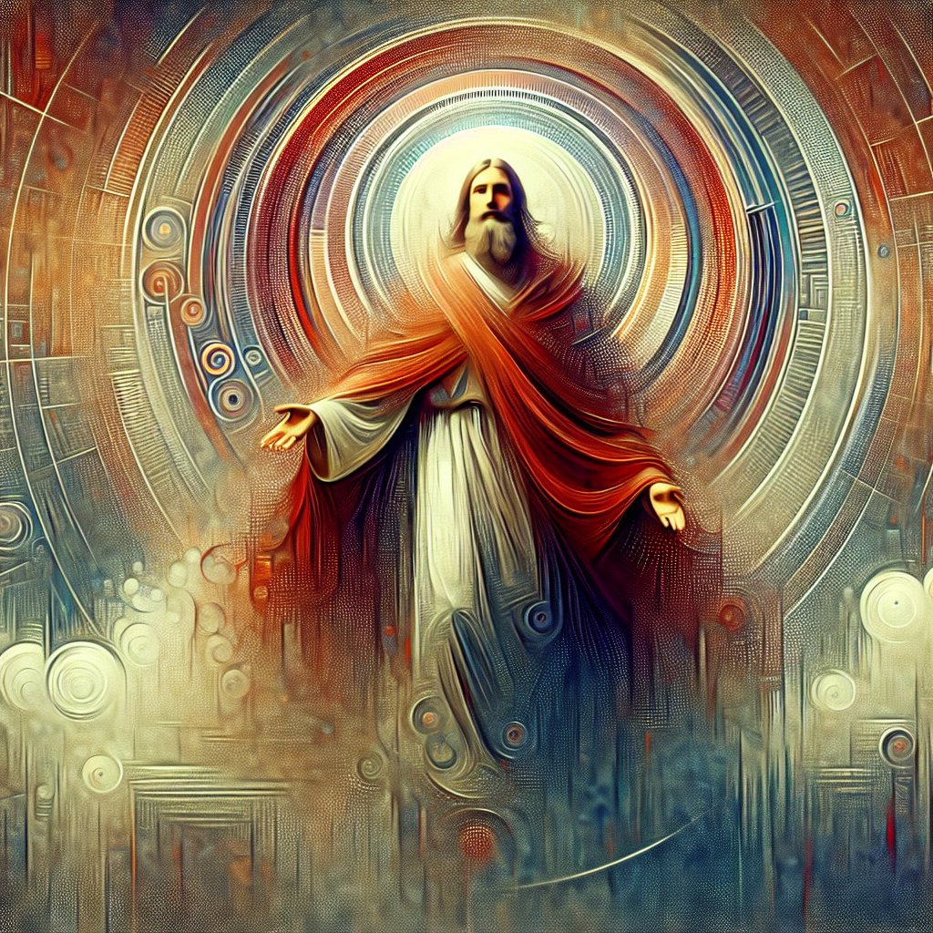 Ezekiel 20:41
A representation of Ezekiel 20:41, showing an abstract interpretation of the biblical passage. This image should be homeage to Christianity in a honorable and devotional sense. Please use digital painting techniques while avoiding any incorporation of texts or words into the image. The overall intention of this art is to evoke a sense of spirituality, devotion, and respect for the Christian faith.