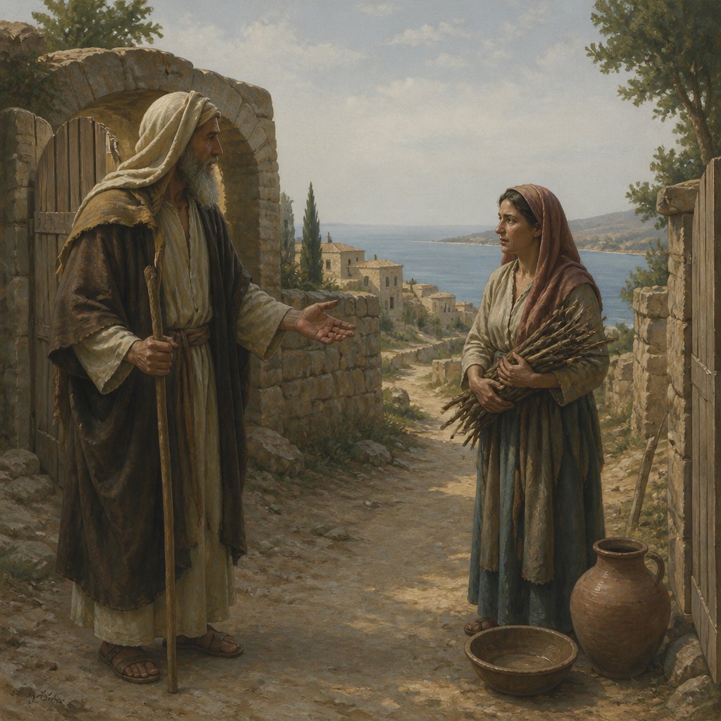 "But unto none of them was Elias sent, save unto Sarepta, a city of Sidon, unto a woman that was a widow." - Luke 4:{verse.verse_number}