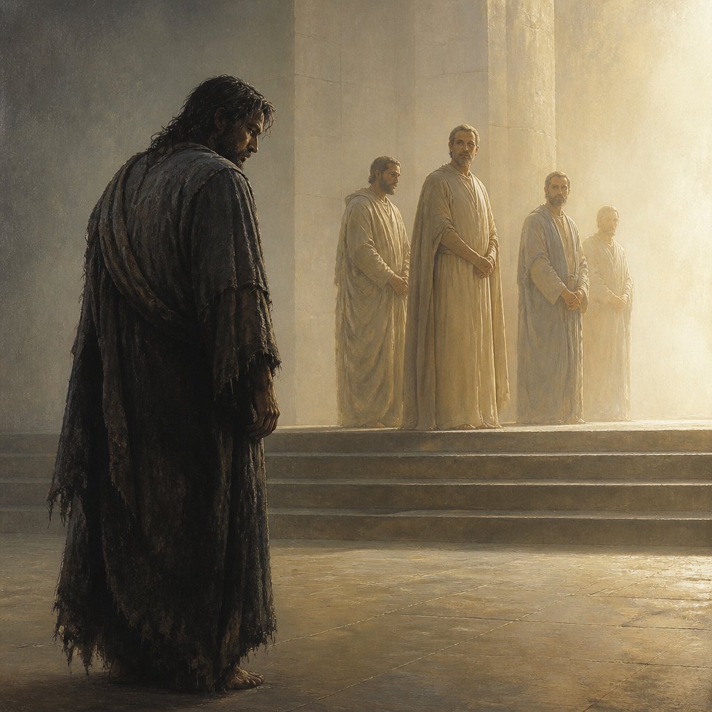 "And the LORD said unto Satan, Whence comest thou? Then Satan answered the LORD, and said, From going to and fro in the earth, and from walking up and down in it." - Job 1:{verse.verse_number}
