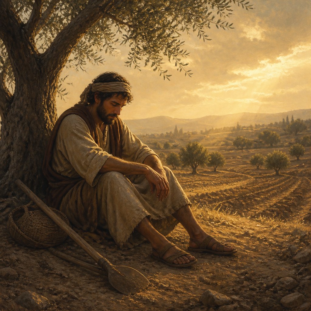 "Turn from him, that he may rest, till he shall accomplish, as an hireling, his day." - Job 14:6