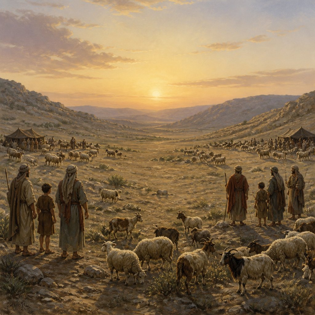 "And the land was not able to bear them, that they might dwell together: for their substance was great, so that they could not dwell together." - Genesis 13:6