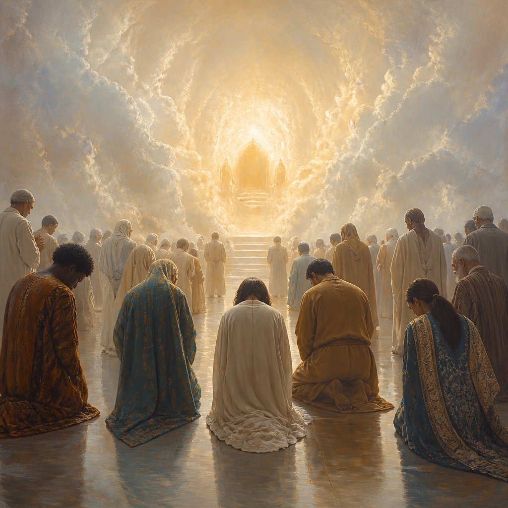 "Who shall not fear thee, O Lord, and glorify thy name? for thou only art holy: for all nations shall come and worship before thee; for thy judgments are made manifest." - Revelation 15:4