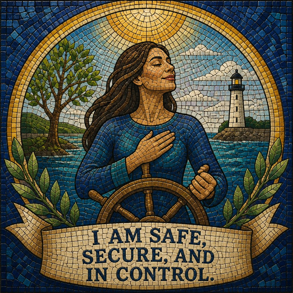 I am safe, secure, and in control.