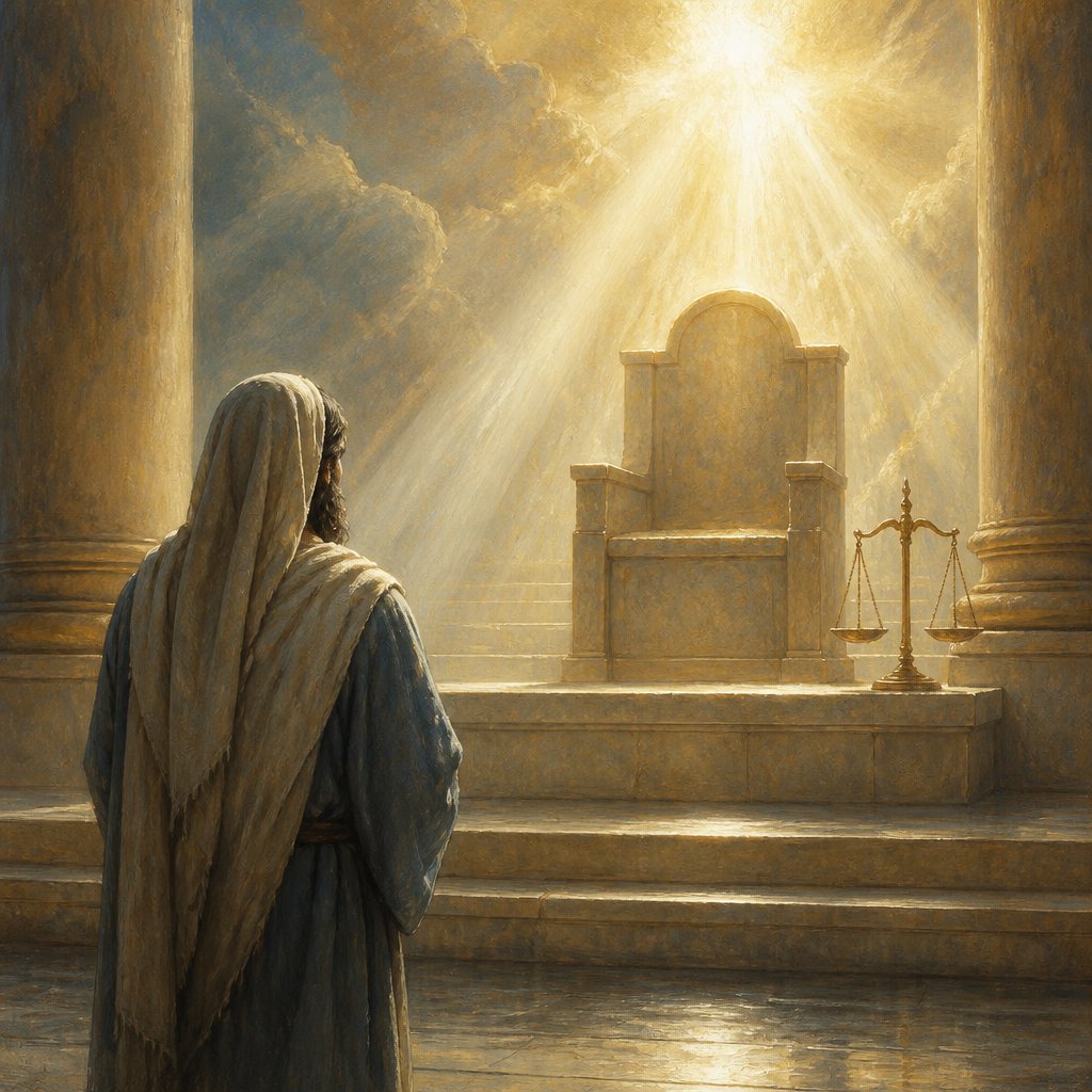 "For thou hast maintained my right and my cause; thou satest in the throne judging right." - Psalms 9:4