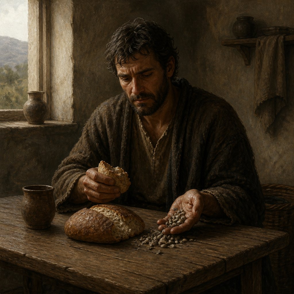 "Bread of deceit is sweet to a man; but afterwards his mouth shall be filled with gravel." - Proverbs 20:17
