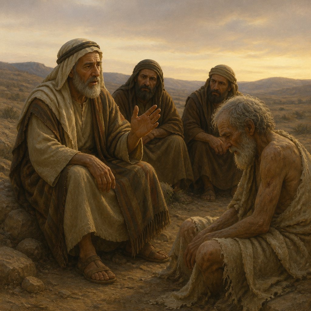 "Then answered Eliphaz the Temanite, and said," - Job 15:{verse.verse_number}