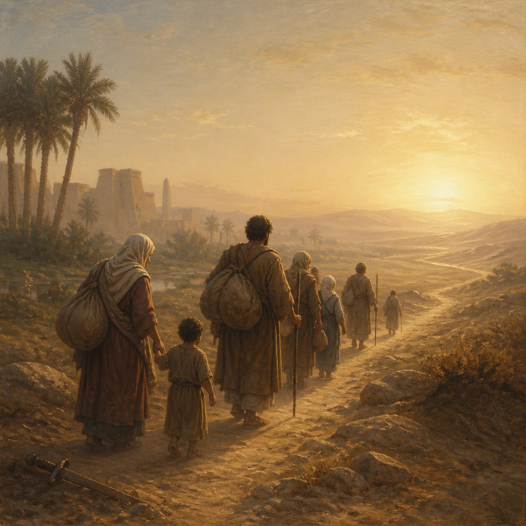 "Yet a small number that escape the sword shall return out of the land of Egypt into the land of Judah, and all the remnant of Judah, that are gone into the land of Egypt to sojourn there, shall know whose words shall stand, mine, or theirs." - Jeremiah 44:28