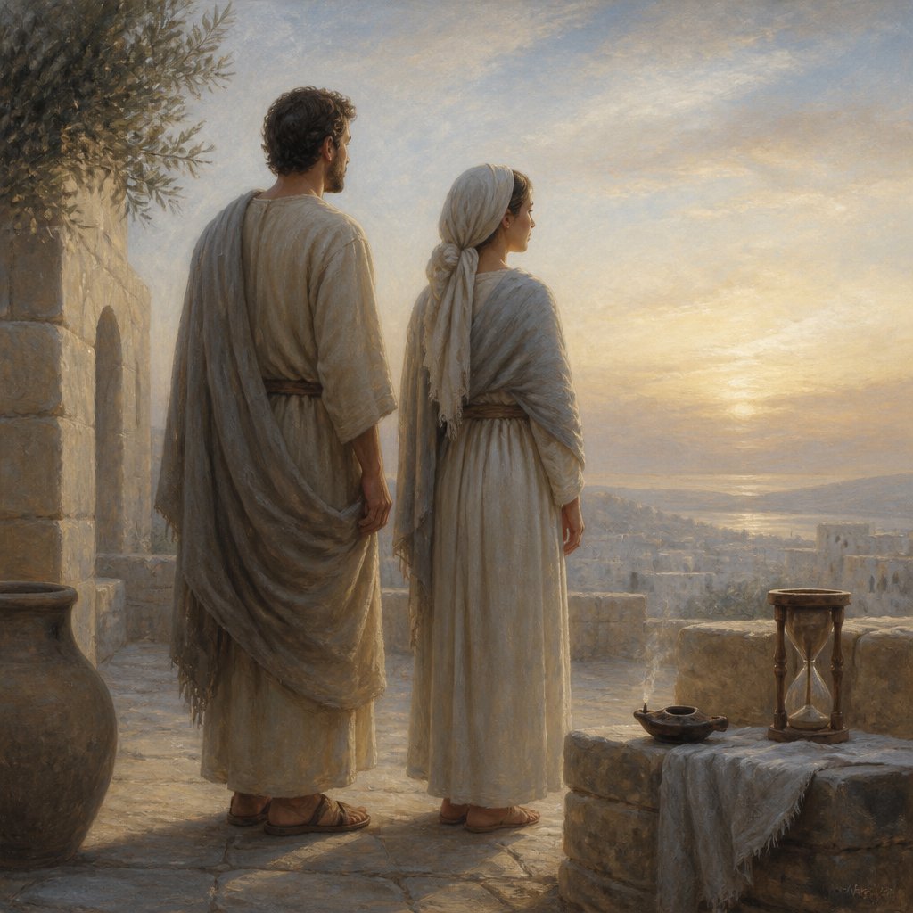 "But this I say, brethren, the time is short: it remaineth, that both they that have wives be as though they had none;" - 1 Corinthians 7:29