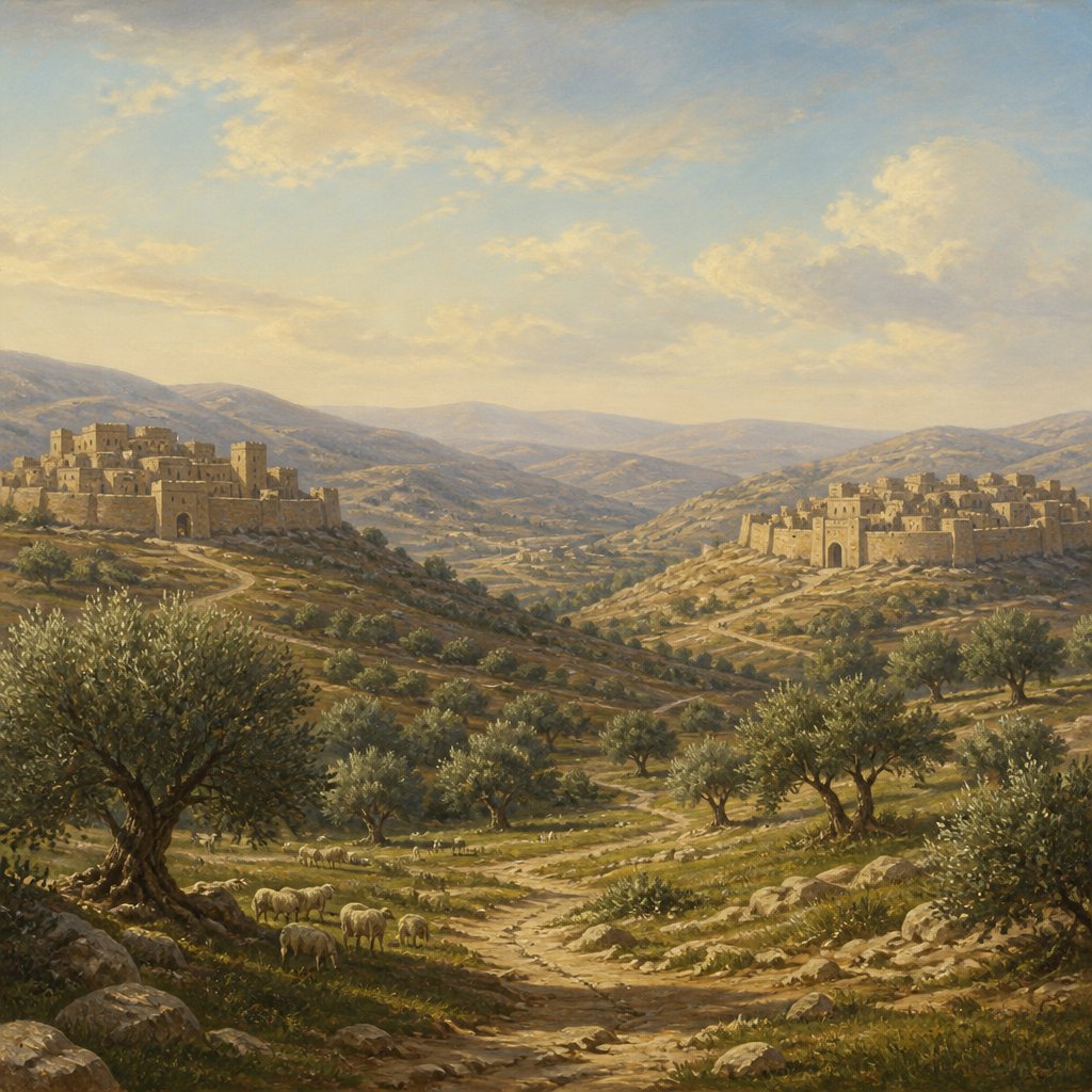 "And out of the tribe of Gad; Ramoth in Gilead with her suburbs, and Mahanaim with her suburbs," - 1 Chronicles 6:80