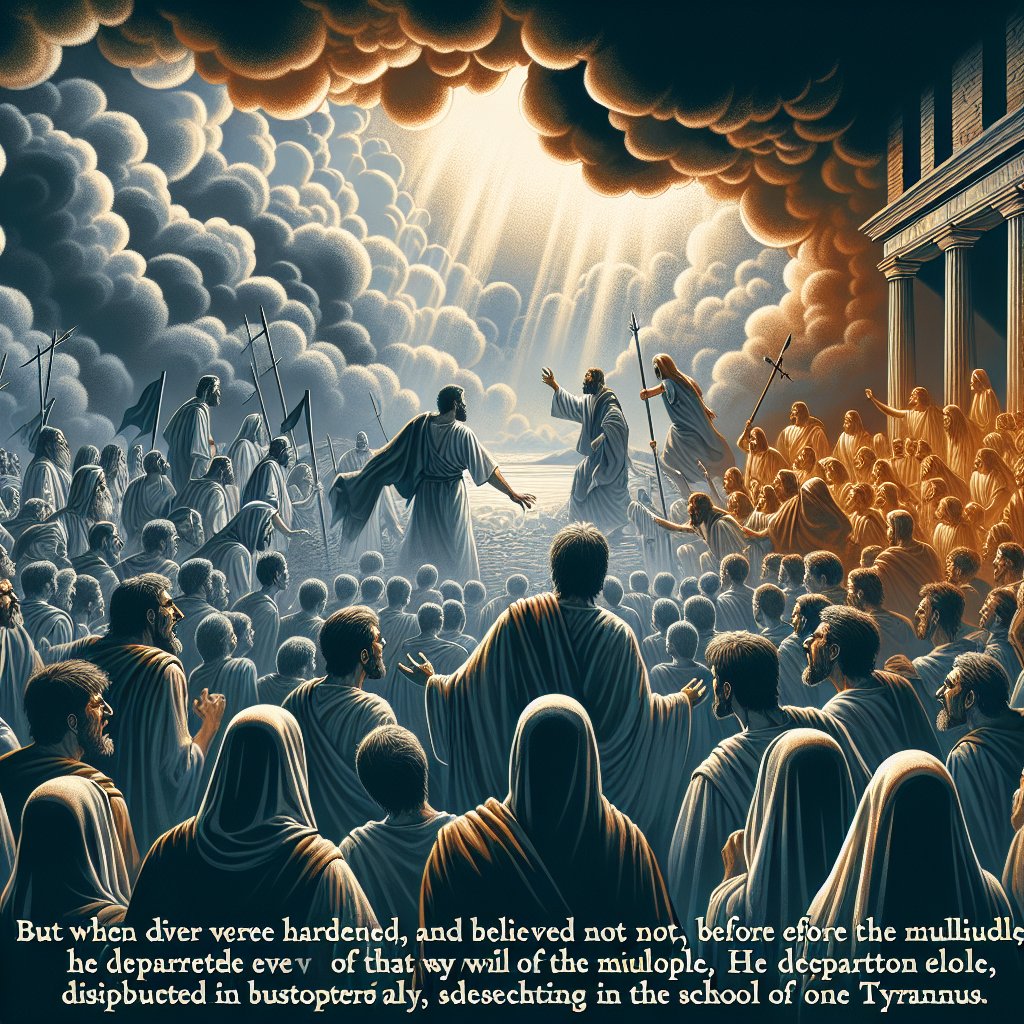Acts 19:9 Artwork | Bible Art