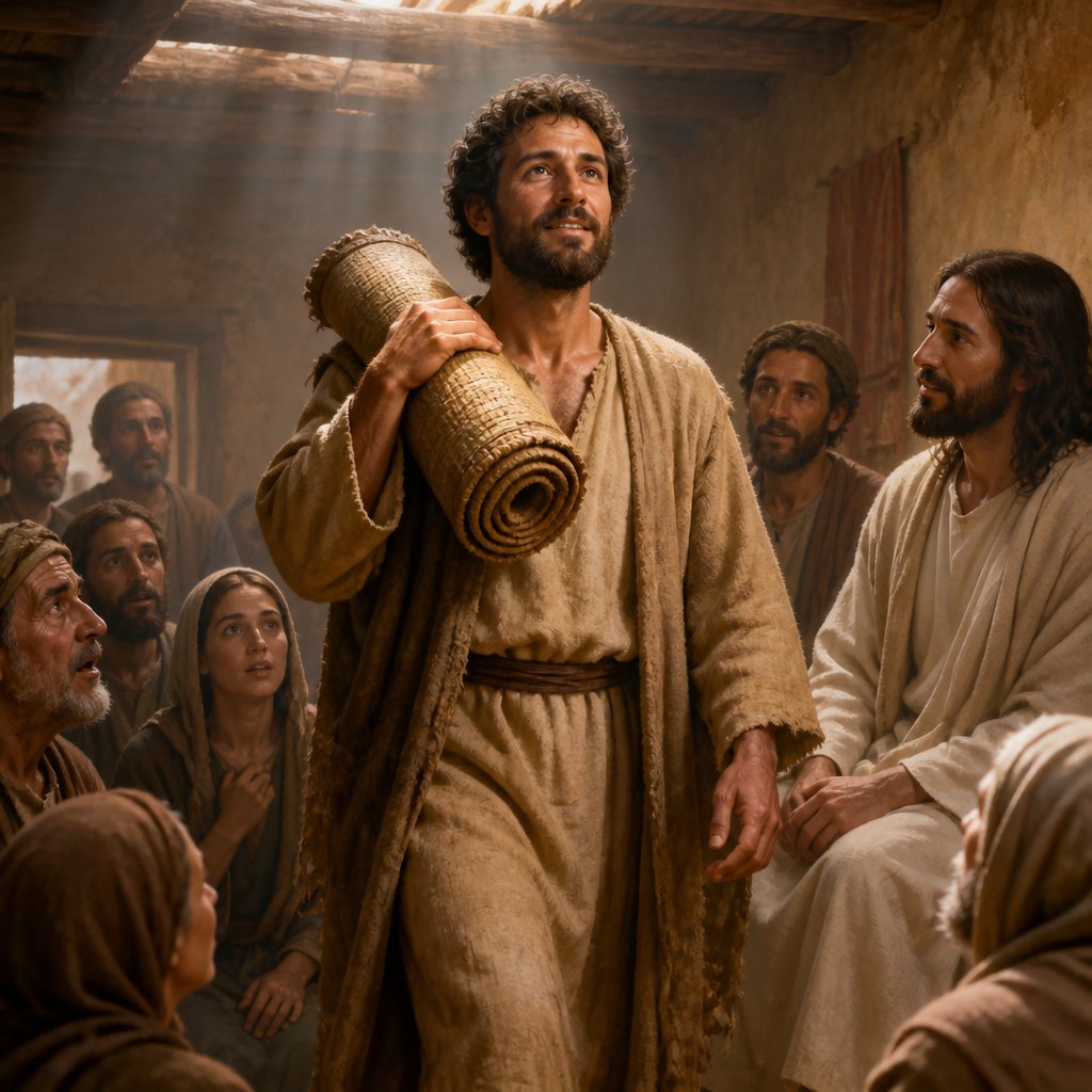 "And immediately he arose, took up the bed, and went forth before them all; insomuch that they were all amazed, and glorified God, saying, We never saw it on this fashion." - Mark 2:12