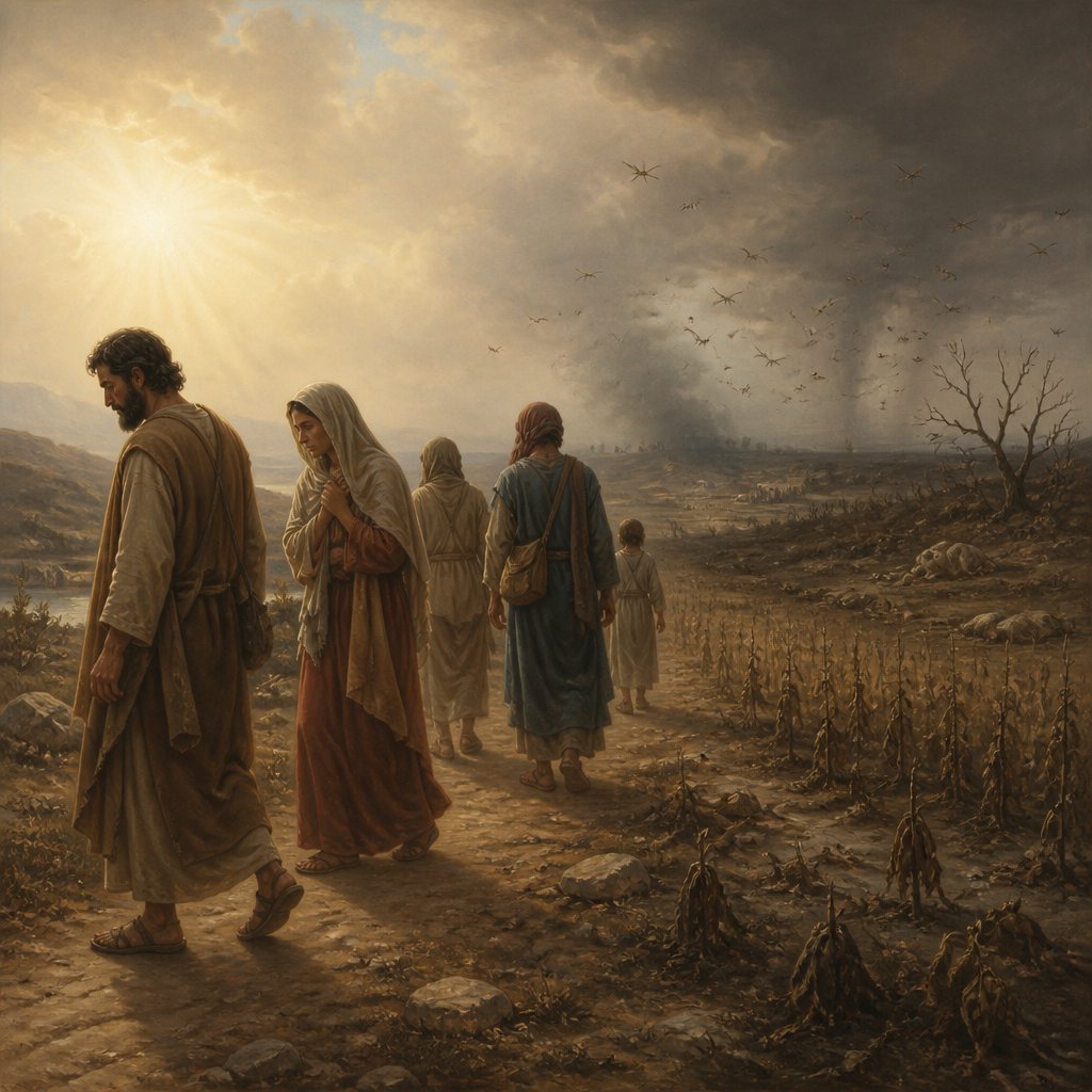 "And if ye walk contrary unto me, and will not hearken unto me; I will bring seven times more plagues upon you according to your sins." - Leviticus 26:21