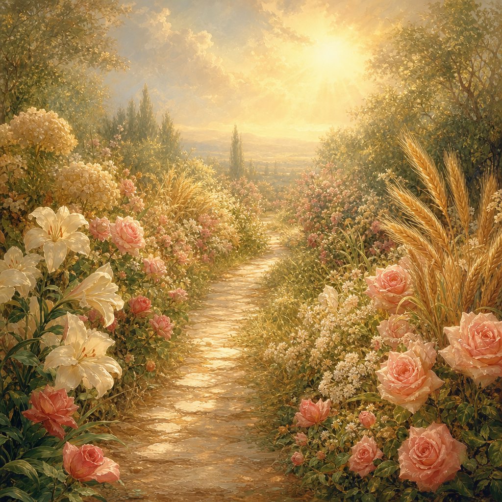"Thou crownest the year with thy goodness; and thy paths drop fatness." - Psalm 65:11