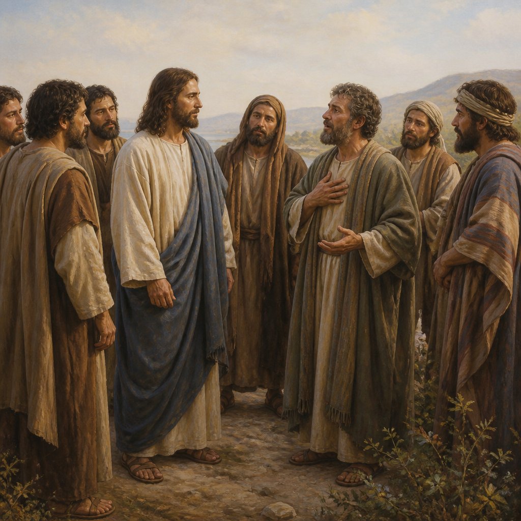 "He said unto them, But whom say ye that I am? Peter answering said, The Christ of God." - Luke 9:20