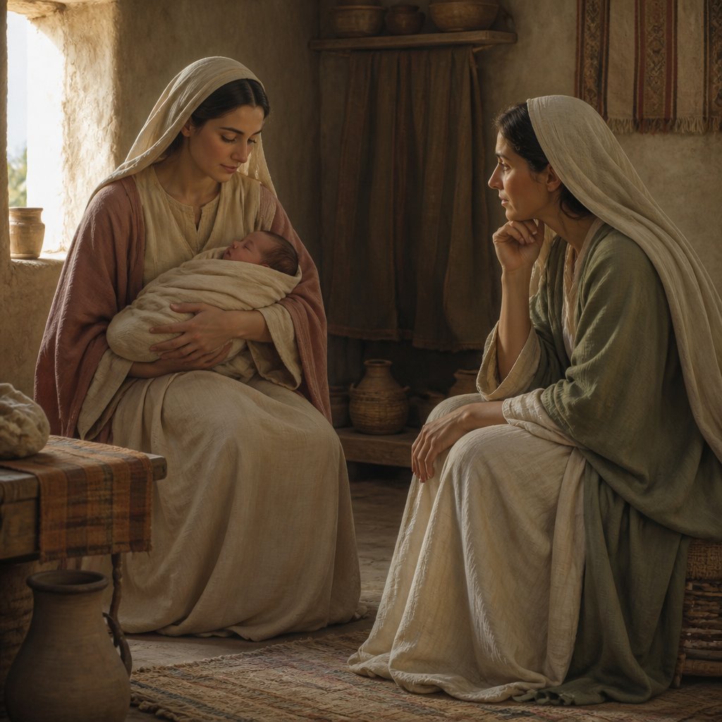 "And the one woman said, O my lord, I and this woman dwell in one house; and I was delivered of a child with her in the house." - 1 Kings 3:17