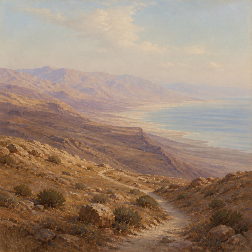 "Then your south quarter shall be from the wilderness of Zin along by the coast of Edom, and your south border shall be the outmost coast of the salt sea eastward:" - Numbers 34:3