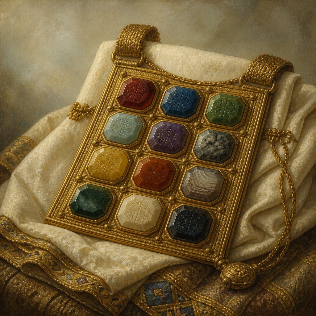 "And the stones shall be with the names of the children of Israel, twelve, according to their names, like the engravings of a signet; every one with his name shall they be according to the twelve tribes." - Exodus 28:21