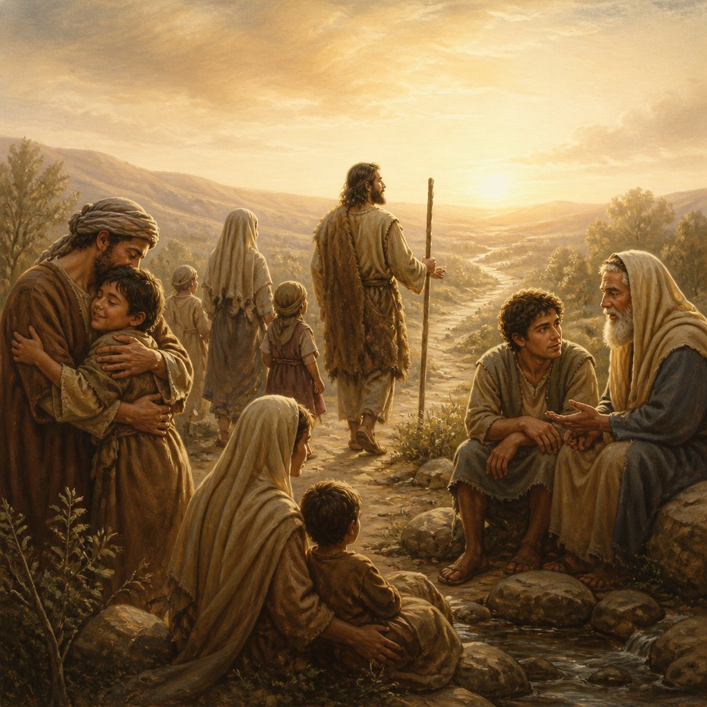 "And he shall go before him in the spirit and power of Elias, to turn the hearts of the fathers to the children, and the disobedient to the wisdom of the just; to make ready a people prepared for the Lord." - Luke 1:17
