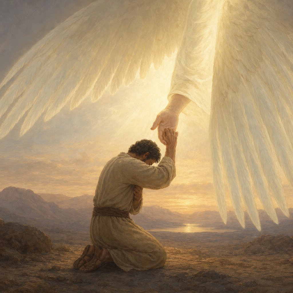 "Because thou hast been my help, therefore in the shadow of thy wings will I rejoice.
My soul followeth hard after thee: thy right hand upholdeth me." - Psalms 63:7-8